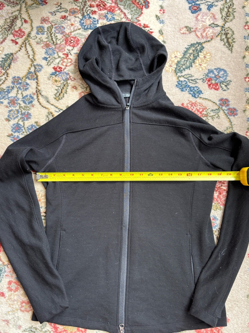 Ibex Shak Hoodoo Hoodie 100% merino wool - Picture 3 of 8